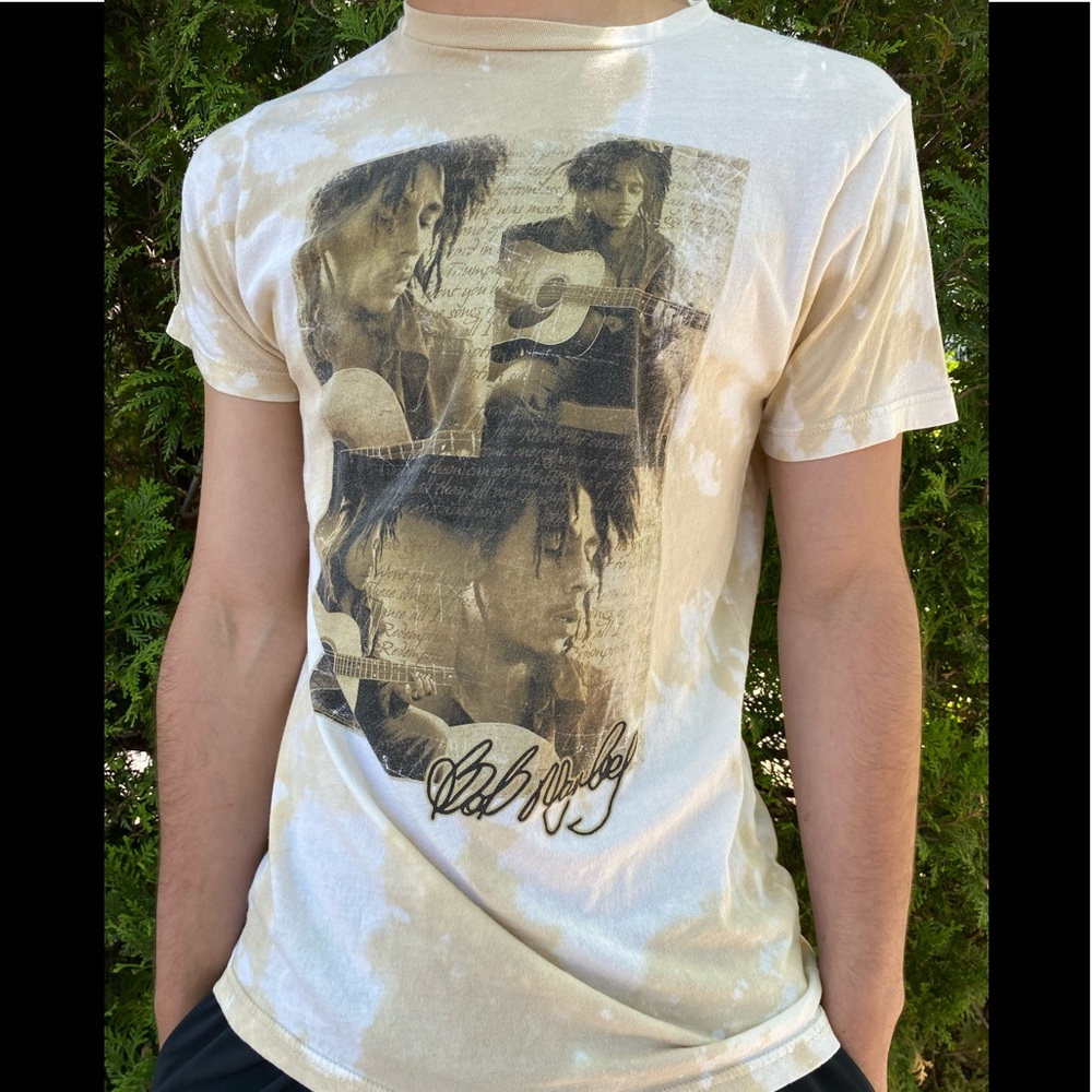 Customized Bob Marley T shirt